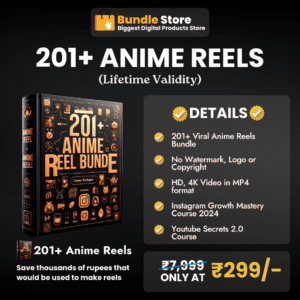 201+ Anime Reel Bundle